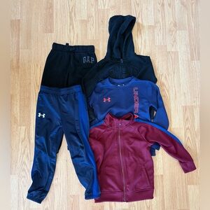 Under Armour Gap Old Navy 5 Piece Athletic Wear 5T size 5